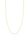 ROBERTO COIN 18K GOLD PAPERCLIP NECKLACE, 22"L,PROD245990249