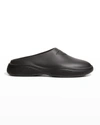 Prada Molded Rubber Comfort Mules In Nero
