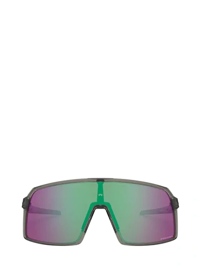 Oakley Oo9406 Sutro Wraparound Sunglasses In Grey