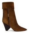 Saint Laurent Niki Bootie In Dark Land