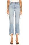 Jonathan Simkhai Standard River Organic Cotton Blend High Waist Straight Leg Jeans In Palisades Vintage