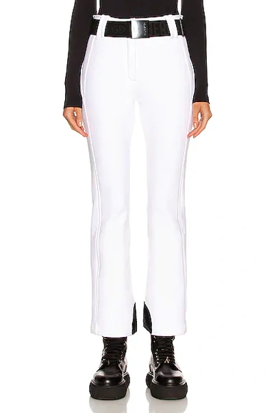 Goldbergh Pippa Belted Flared Ski Pants In White