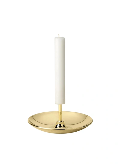Ghidini There Push Pin Candle Holder - Polished Brass
