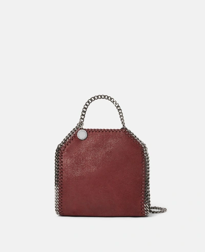 Stella Mccartney Falabella Tiny Tote In Ruby