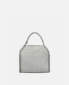 Stella Mccartney Falabella Tiny Tote Bag In Light Grey