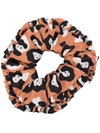 La Doublej Lady Leopard Print Scrunchie