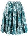 La Doublej Love Tiered Skirt In Ionic