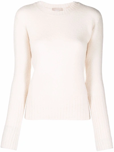 Drumohr Crew-neck Jumper In Nude