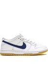 Nike Sb Dunk Low Pro Iso Sneakers In White