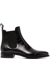 Scarosso Giancarlo Chelsea Boots In Schwarz