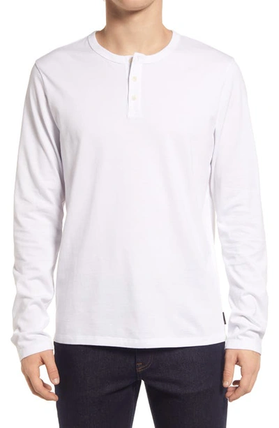 AG BRYCE LONG SLEEVE HENLEY SHIRT,71109ELX