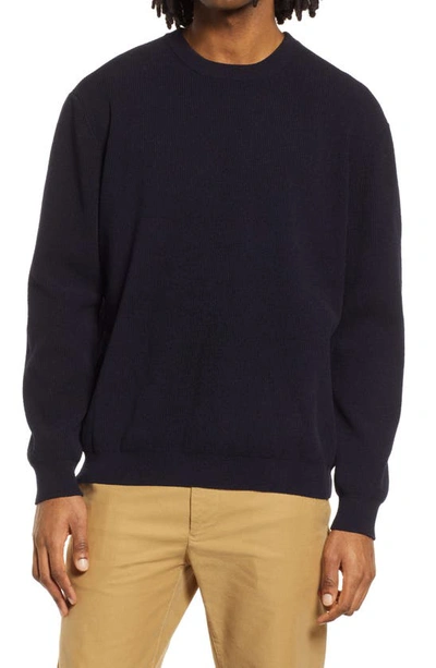 Nn07 Danny 6429 Rib Sweater In Navy Blue