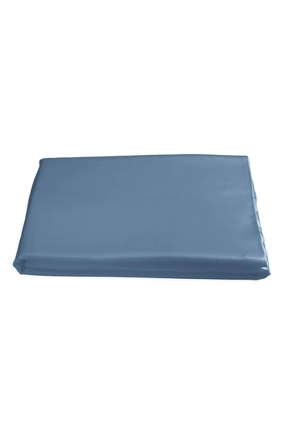 Matouk Nocturne 600 Thread Count Fitted Sheet In Sea