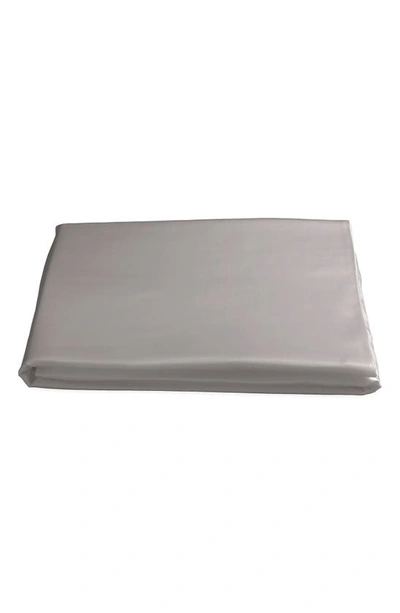 Matouk Nocturne 600 Thread Count Fitted Sheet In Platinum