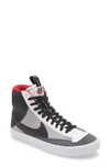 Nike Kids' Blazer Mid '77 High Top Sneaker In White/ Black/ Red