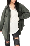 Free People Ruby Jacket In Eucalyptus Oak