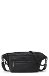 Mz Wallace Bowery Transit Nylon Sling Backpack In Black