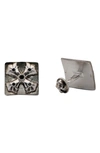 Armenta Romero Maltese Cross Square Cuff Links In Silver