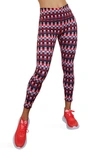 Free People Fp Movement Ashford Lose Control Leggings In Checker Print