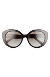 Prada Grey Gradient Cat Eye Ladies Sunglasses 0pr 01ys 1ab0a754 In Black/ Grey Gradient