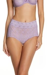 Wacoal Halo Lace Briefs In Rhapsody