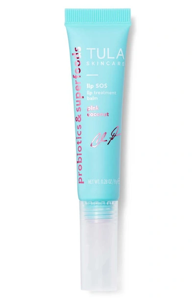 Tula Skincare X Christina Milian Lip Sos Lip Treatment Balm In Pink Coconut