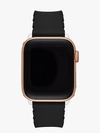 Kate Spade Black Scallop Silicone 38/40mm Band For Apple Watch®