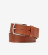 Cole Haan Washington Perforated 35mm Belt In British Tan