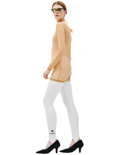 Vetements Mini Dress In Beige