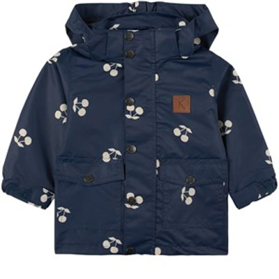 Kuling Navy Cherry Stockholm Limited Edition Shell Jacket In Blue
