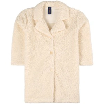 Bonmot Organic Babies'  Coat Snow Ivory In White