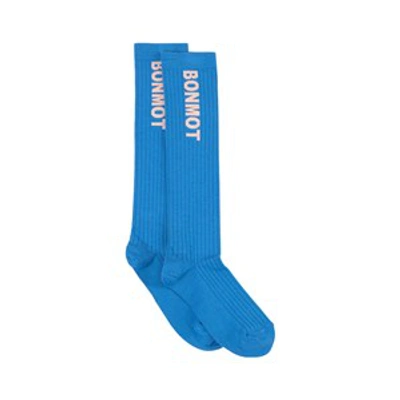 Bonmot Organic Kids'  Sea Blue Bonmot Socks