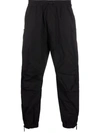 DSQUARED2 ZIP-EMBELLISHED TAPERED SWEATPANTS