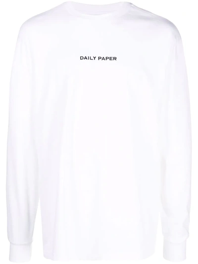 Daily Paper Lutalo Cotton T-shirt In White