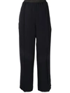 PLAN C HIGH WAISTED CROPPED TROUSERS