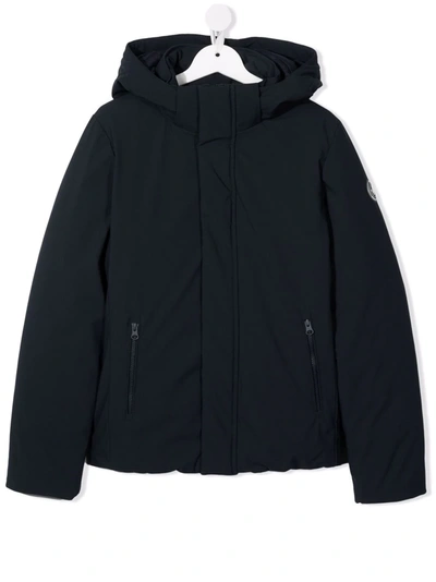 Save The Duck Teen Navy Padded Jacket In Blue