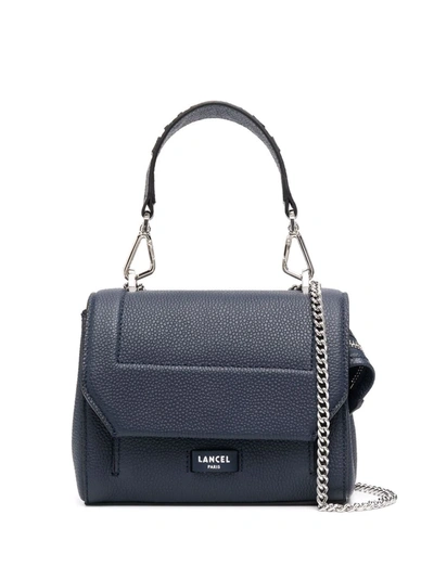 Lancel Small Ninon De  Top-handle Shoulder Bag In Blue