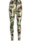 ROTATE BIRGER CHRISTENSEN SUNDAY CAMOUFLAGE SPORTS LEGGINGS