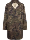 Supreme X Louis Vuitton Reversible Trench Coat In Brown