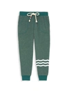 Sol Angeles Little Kid's & Kid's Hacci Joggers In Emerald