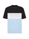 FENDI ROMA COLOR-BLOCKED T-SHIRT,400015187866
