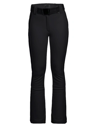 Goldbergh Pippa' Belted 4-way Stretch Ski Trousers In Black