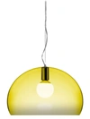 Kartell Small Fly Lamp In Yellow