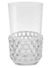 Kartell Jellies Long Drink 4-piece Glass Set In Crystal