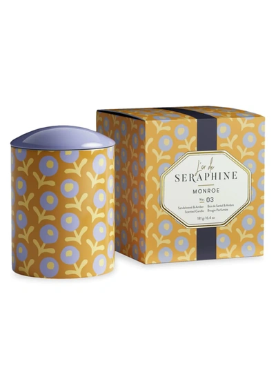 L'or De Seraphine Fall Monroe Large Ceramic Jar Candle