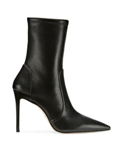 Stuart Weitzman Stuart 100 Stretch Bootie In Black