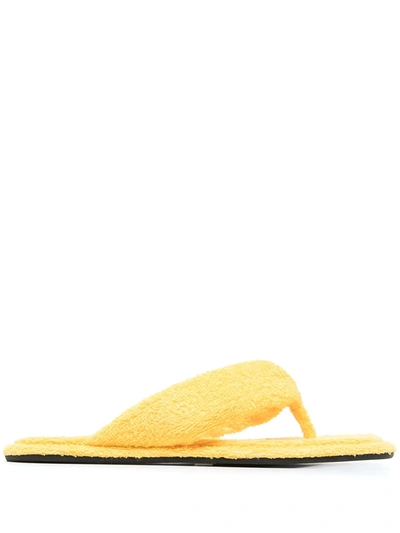 Senso Izzy Terrycloth Sandals In 黄色