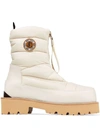 Jimmy Choo Kai Padded Snow Boots In 白色