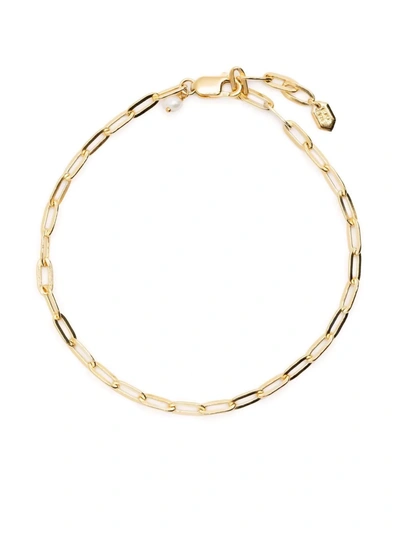 Maria Black 22ct Gold-plated Gemma Chain Bracelet