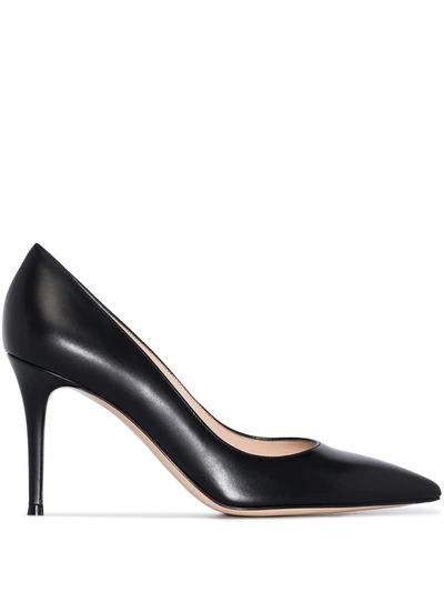 GIANVITO ROSSI GIANVITO 85MM LEATHER PUMPS